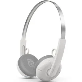 Philips TAH2000WT Auriculares Inalámbricos Diadema Bluetooth 5.4 con Micrófono, 26h Batería, Almohadillas Repuesto, App, Color Blanco